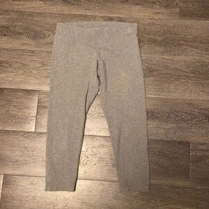 XS light grey crop tights